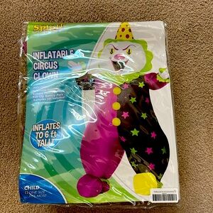 Inflatable Clown costume kids